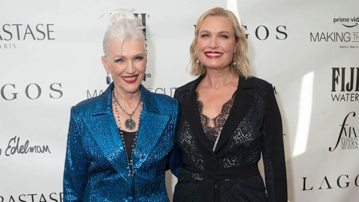 Maye Musk and Tosca Musk attend The Daily Front Row's 9th Annual Fashion Media Awards at The Rainbow Room on September 10, 2022 in New York City.